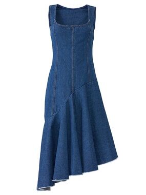 Solace london lewis denim dress